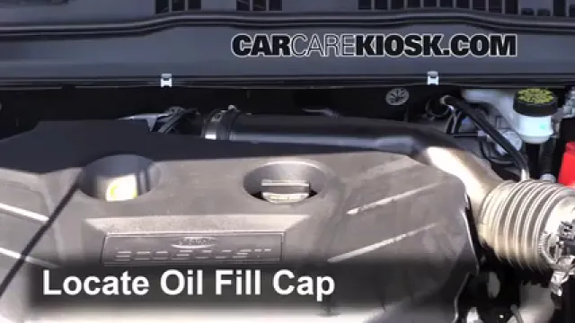 2013 Ford Fusion SE 2.0L 4 Cyl. Turbo Aceite Agregar aceite